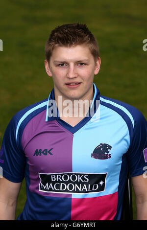 Cricket - 2014 Middlesex CCC Media Day - Lord's Cricket Ground. Ollie Wilkin, Middlesex Stock Photo