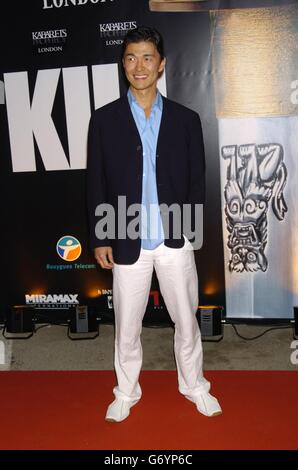 Rick Yune during the Kill Bill Vol. 2 Party at The Kabarets Prophecy Club, during the 57th Cannes Film Festival, Cannes. Stock Photo