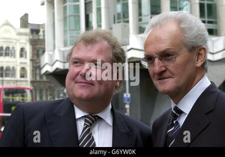 Digby Jones and John Sunderland Stock Photo