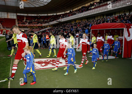 Soccer - Sky Bet Championship - Middlesbrough v Birmingham City - Riverside Stock Photo