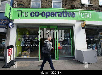 Co-operative Food Stock Stock Photo