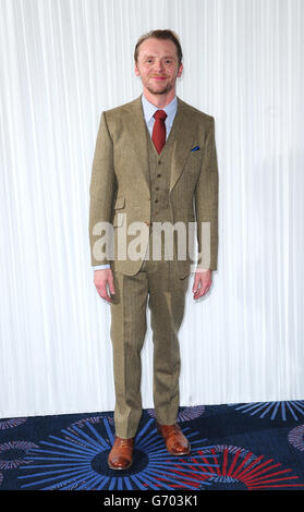 Simon Pegg attending the Empire Magazine Film Awards held at the Grosvenor Hotel in London. Stock Photo