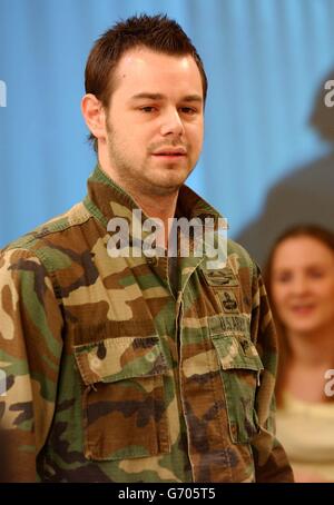 Actor Danny Dyer, who stars in The Football Factory, appearing on MTV ...