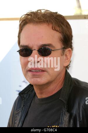 Actor Billy Bob Thornton poses for photographers during the photocall to promote his new film 'Bad Santa' at the American Pavillion during the 57th Cannes film Festival in France. Stock Photo