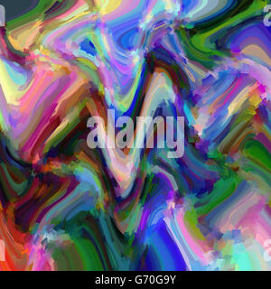 Abstract coloring background of the pastels gradient,with visual wave and twirl effects Stock Photo