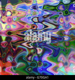 Abstract coloring background of the pastels gradient,with visual wave  effects Stock Photo