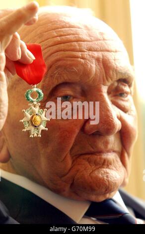 Jock Wilson Legion D'Honneur Medal Stock Photo