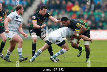 Rugby Union - Aviva Premiership - Northampton Saints v London Irish - Franklins Gardens Stock Photo