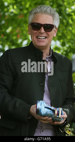 U2's Adam Clayton at the launch of Walk in My Shoes in support of St. Patrick's Hospital Foundation, Dublin. Stock Photo