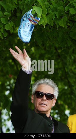 U2's Adam Clayton at the launch of Walk in My Shoes in support of St. Patrick's Hospital Foundation, Dublin. Stock Photo