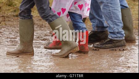 Glastonbury 2004 Stock Photo