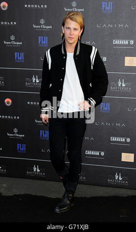 Tom Odell attending the first Battersea Power Station Annual Party at Battersea Power Station, London. Stock Photo