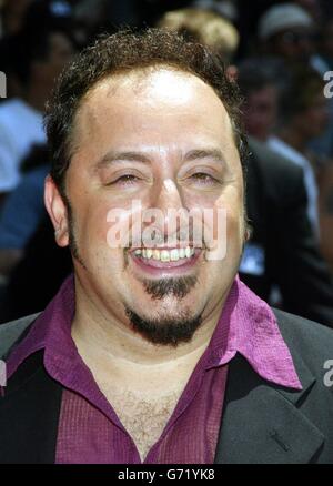 Film director Frank Coraci arrives for the premiere of his latest film Around the World in 80 Days, held at the El Capitan theatre, Los Angeles, California, USA. Stock Photo