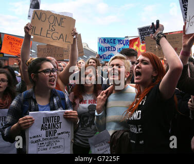 Ukip rally in Edinburgh Stock Photo - Alamy