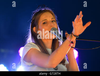 Kari performs radio s big weekend glasgow green hi-res stock photography  and images - Alamy