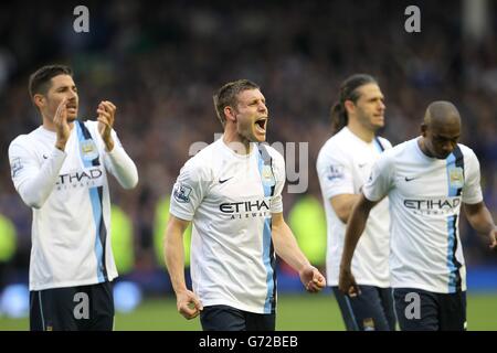 Soccer - Barclays Premier League - Everton v Manchester City - Goodison Park Stock Photo