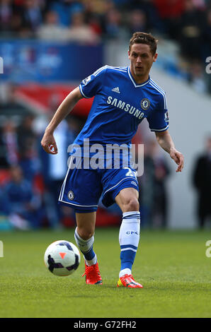 Soccer - Barclays Premier League - Cardiff City v Chelsea - Cardiff City Stadium. Nemanja Matic, Chelsea Stock Photo