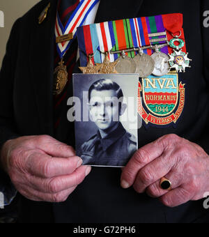 Normandy veteran George Batts who is also national secretary of the ...
