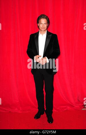 The British Soap Awards - London. Kristian Kiehling arriving for the 2014 British Soap Awards at The Hackney Empire, 291 Mare St, London. Stock Photo