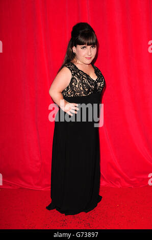 The British Soap Awards - London. Lisa Hammond for the 2014 British Soap Awards at The Hackney Empire, 291 Mare St, London. Stock Photo