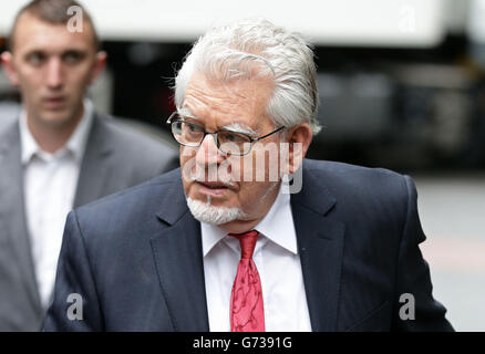 Veteran entertainer Rolf Harris arriving at Southwark Crown Court, London, where he he denies 12 counts of indecent assault between 1968 and 1986. Stock Photo