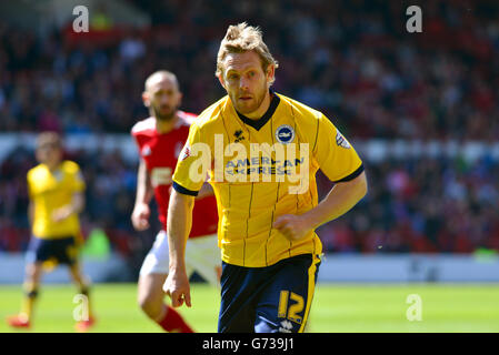 Soccer - Sky Bet Championship - Nottingham Forest v Brighton and Hove Albion - City Ground. Craig Mackail-Smith, Brighton & Hove Albion Stock Photo