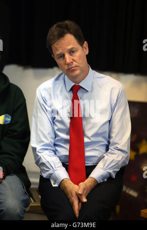 Clegg: I want to finish the job Stock Photo - Alamy