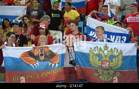 Soccer - FIFA World Cup 2014 - Group H - Russia v South Korea - Arena Pantanal Stock Photo