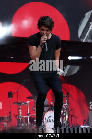 Capital FM Summertime Ball - London. Bradley Simpson of The Vamps during Capital FM's Summertime Ball at Wembley Stadium, London. Stock Photo