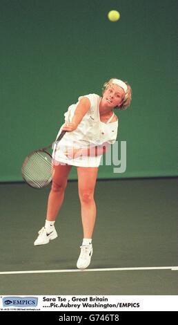 Tennis - Satallite Circuit - Nottingham. Sara Tse , Great Britain Stock Photo