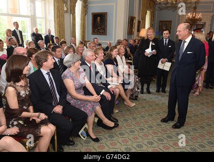 Royal visit to Ulster - Day 1 Stock Photo