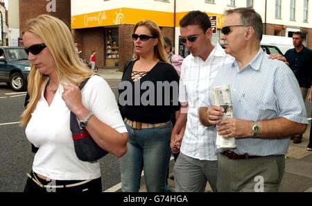 The family of Andrew Wragg (right to left:) his father Robert, his ...