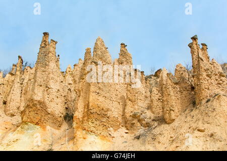 Devils town in Serbia. Rocks of Djavolja varos, natural wonder Stock Photo