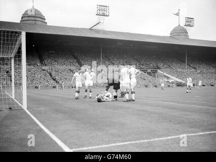 Soccer - FA Cup Final - Manchester United v Aston Villa - Wembley Stadium Stock Photo