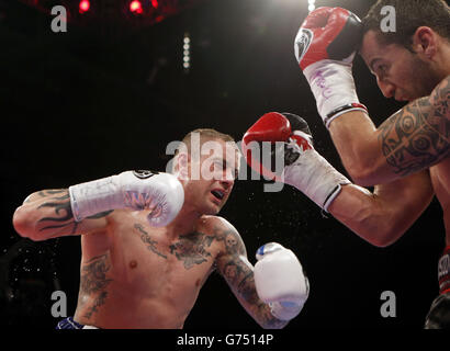 Boxing - Braehead Arena Stock Photo