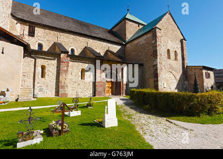 Church San Candido, Innichen, Trentino-Alto Adige, South Tyrol, Italy Stock Photo