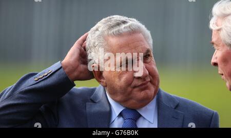 Soccer - UEFA Champions League - Second Round Qualifying - First Leg - Cliftonville v Debrecen - Solitude Stock Photo