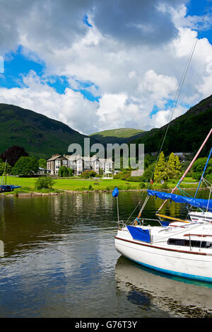 The Inn on the Lake, Glenridding, Lake District National Park, Cumbria, England UK Stock Photo