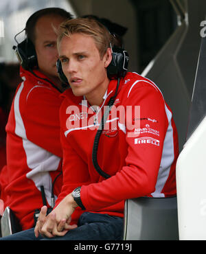 Motor Racing - Formula One Mid Season Testing - Silverstone Stock Photo