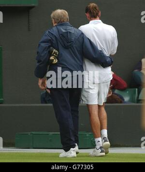 Malisse at Wimbledon 2002 Stock Photo