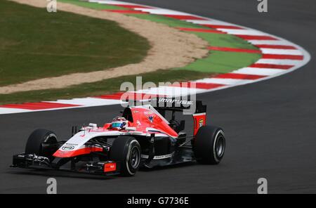 Motor Racing - Formula One Mid Season Testing - Day Two - Silverstone Stock Photo