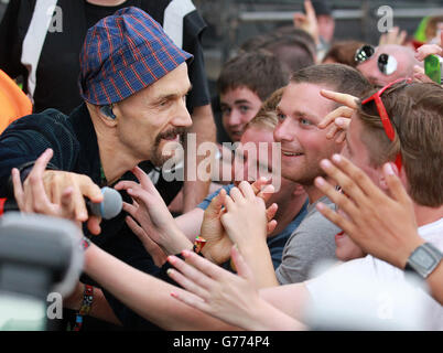 T in The Park 2014 - Day 2 Stock Photo