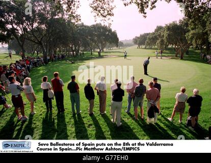 GOLF - PGA Volvo Masters - Sotogrande, Valderrama, Spain Stock Photo ...