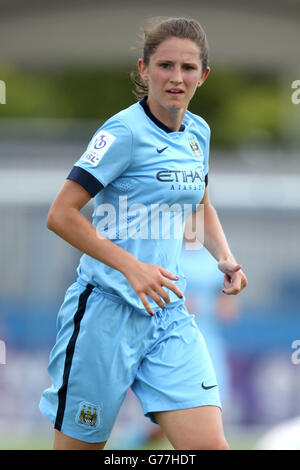 Soccer - FAWSL - Manchester City Women v Liverpool Ladies - Manchester Regional Arena. Abbie McManus, Manchester City Stock Photo