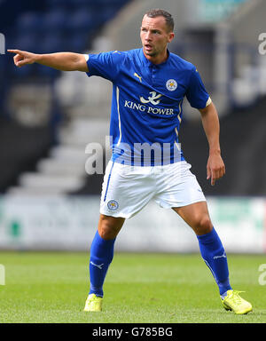 Soccer - Pre-Season Friendly - Preston North End v Leicester City - Deepdale. Leicester City's Danny Drinkwater during the Pre-Season friendly at Deepdale, Preston Stock Photo