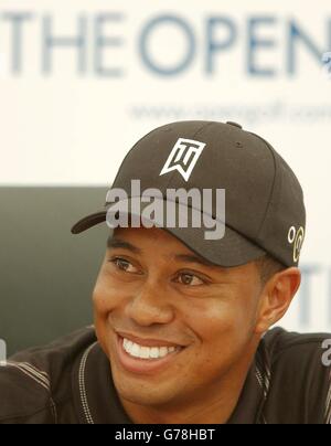 Tiger Woods Press Conference ahead of the British Open Golf