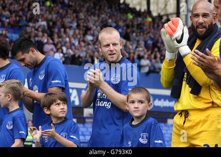 Soccer - Leon Osman Testimonial - Everton v FC Porto - Goodison Park. Steven Naismith, Everton Stock Photo
