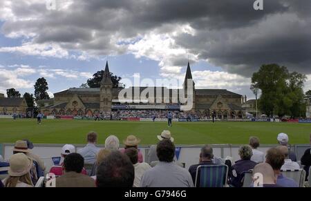 Gloucestershire v Glamorgan Stock Photo