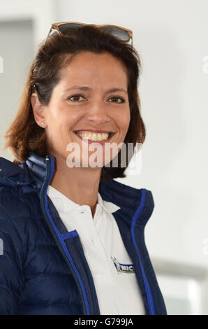 Amanda Stretton at Goodwood Festival of Speed Stock Photo