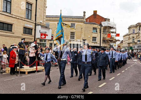 Trowbridge, Wiltshire, UK. 26th June 2016. Wiltshire Armed Forces & Veterans Celebrations at Trowbridge Town Park Credit:  Andrew Harker/Alamy Live News Stock Photo
